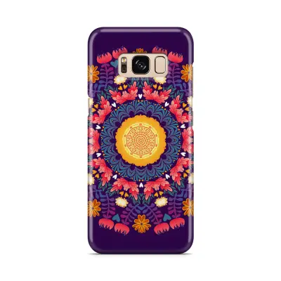 Skal till Samsung Galaxy S8 - Orientalisk blomma