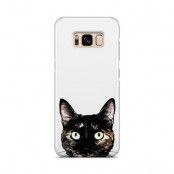 Skal till Samsung Galaxy S8 - Peeking Cat