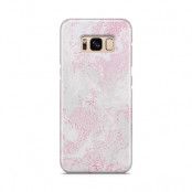 Skal till Samsung Galaxy S8 - Pink Marble