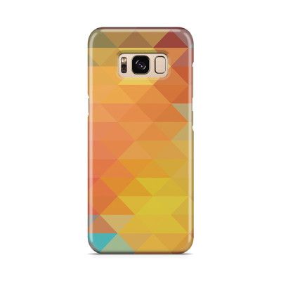 Skal till Samsung Galaxy S8 - Polygon - Gul