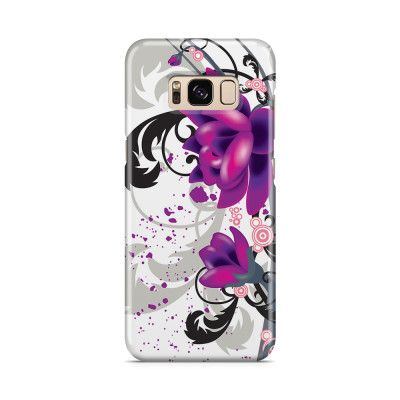 Skal till Samsung Galaxy S8 - Red Flowers