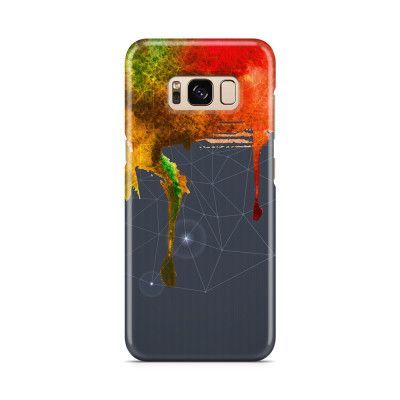 Skal till Samsung Galaxy S8 - Rinnande färg - Spektrum