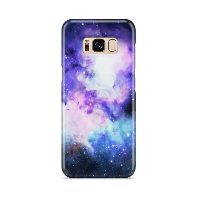 Skal till Samsung Galaxy S8 - Rymden - Lila/Blå