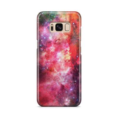 Skal till Samsung Galaxy S8 - Rymden - Rosa