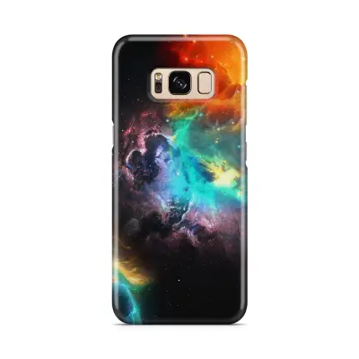 Skal till Samsung Galaxy S8 - Rymden - Svart/Blå