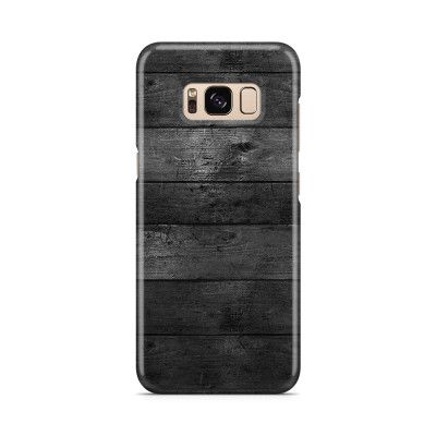 Skal till Samsung Galaxy S8 - Svarta plankor