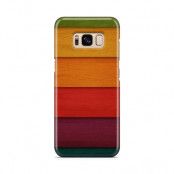 Skal till Samsung Galaxy S8 - Wood Colors