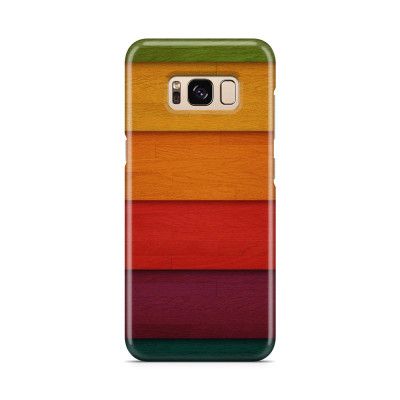Skal till Samsung Galaxy S8 - Wood Colors