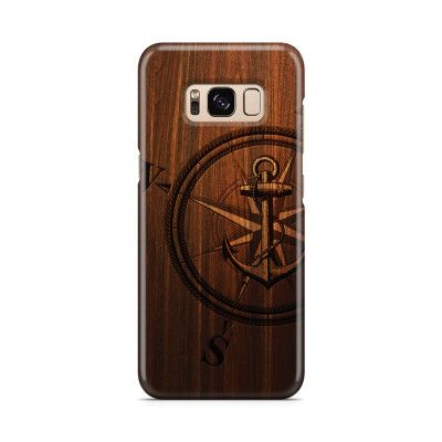 Skal till Samsung Galaxy S8 - Wooden Anchor B
