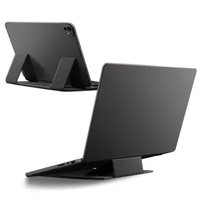 Spigen Laptop och Surfplattaställ Slimfold LD201-S8 - Rymdgrå