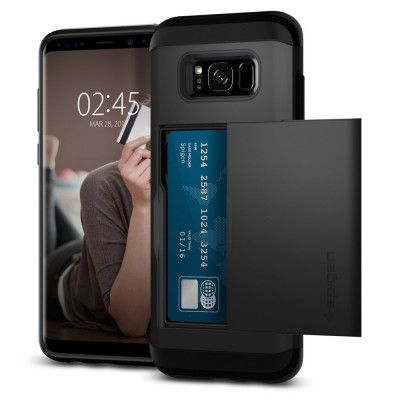 SPIGEN Slim Armor CS Skal till Samsung Galaxy S8 - Svart