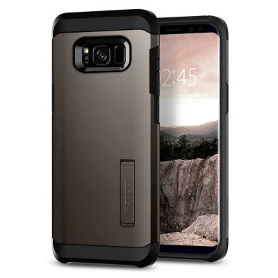 SPIGEN Tough Armor Skal till Samsung Galaxy S8 - Gunmetal