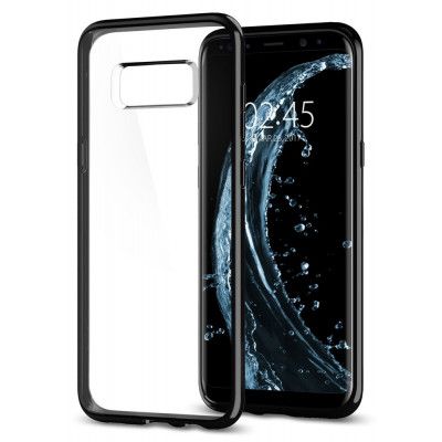 SPIGEN Ultra Hybrid Skal till Samsung Galaxy S8  - Jet Black