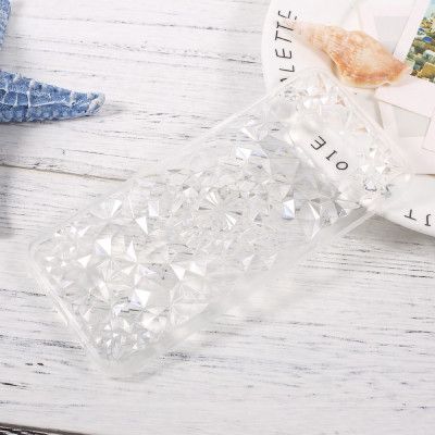 SULADA 3D Diamond Pattern Mobilskal Samsung Galaxy S8 - Transparent