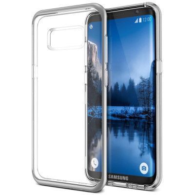 Verus Crystal Bumper Skal till Samsung Galaxy S8 - Silver