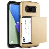 Verus Damda Glide Card Slot Skal till Samsung Galaxy S8 - Gold