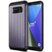 Verus Waved Hard Drop Skal till Samsung Galaxy S8 - Orchid Grey