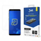 3MK Galaxy S9 Plus Härdat Glas Skärmskydd Silver Protection+