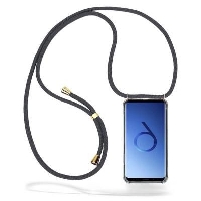 Boom Galaxy S9 Plus mobilhalsband skal - Grey Cord