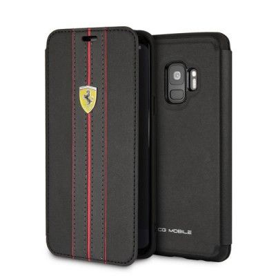 Ferrari Fodral Galaxy S9 Plus - Svart