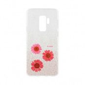 FLAVR iPlate Real Flower Gloria Skal Galaxy S9 Plus - Rosa