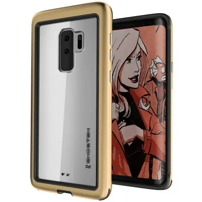 Ghostek Atomic Slim Skal till Samsung Galaxy S9 Plus - Gold
