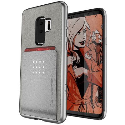 Ghostek Exec 2 Skal till Samsung Galaxy S9 Plus - Silver
