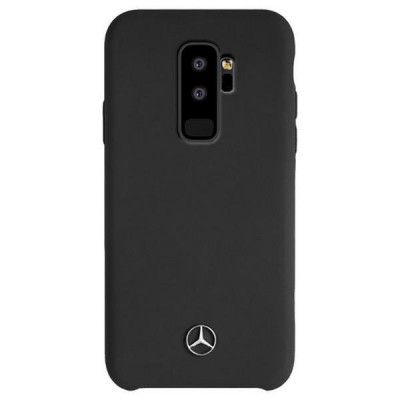 Mercedes Silicone Line Skal Galaxy S9 Plus - Svart