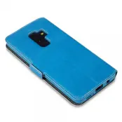 Qubits Plånboksfodral Samsung Galaxy S9 Plus - Blå