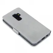 Qubits Plånboksfodral Samsung Galaxy S9 Plus - Grå