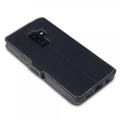 Qubits Plånboksfodral Samsung Galaxy S9 Plus - Svart