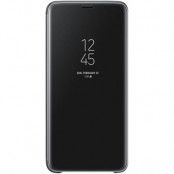 Samsung Clear View Standing Cover Samsung Galaxy S9 Plus - Svart