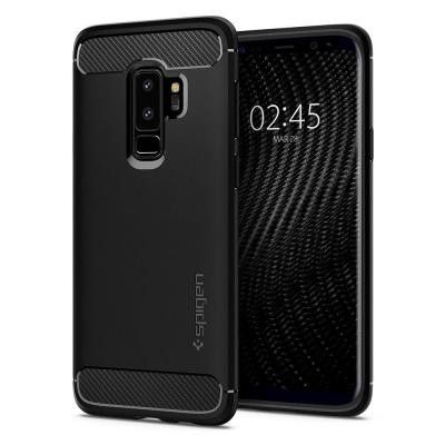 Spigen Rugged Armor Galaxy S9 + Plus Mattsvart