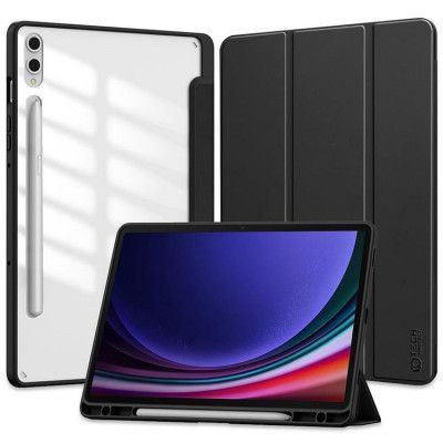 Tech-Protect Galaxy Tab S9 Plus Fodral Hybrid - Svart