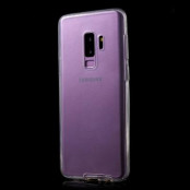 Touchable Front + Back TPU Mobilskal till Galaxy S9 Plus - Clear