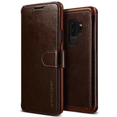 Verus Dandy Layered Plånboksfodral till Samsung Galaxy S9 Plus - Brun