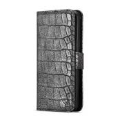WHATIF Croco Plånboksfodral Samsung Galaxy S9 Plus - Svart