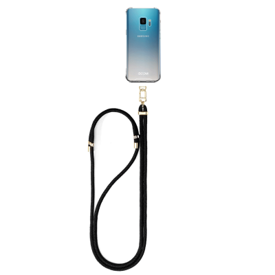 Boom Galaxy S9 Skal med Halsband - Svart