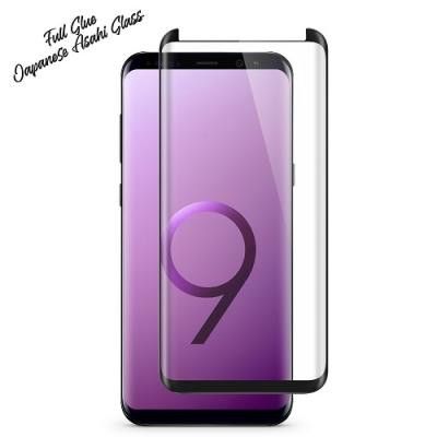 Champion Full Glue Skärmskydd Galaxy S9 - Svart