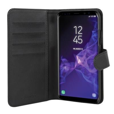 Champion Wallet Plånboksfodral Konstläder för Samsung Galaxy S9 - Svart