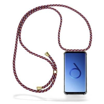 Boom Galaxy S9 mobilhalsband skal - Red Camo Cord