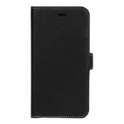 Essentials Läder wallet 3 kort Samsung Galaxy S9 - Svart
