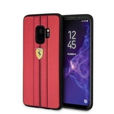 Ferrari Case Hardcase skal galaxy S9 G960 Röd
