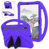 Galaxy Tab S9 Ultra Skal Kickstand Shockproof - Lila
