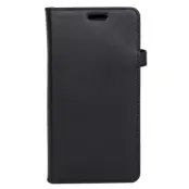 BUFFALO äkta läder Plånboksfodral Samsung Galaxy S9 - Svart