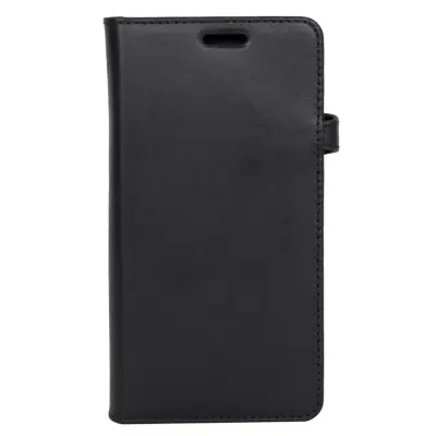 BUFFALO äkta läder Plånboksfodral Samsung Galaxy S9 - Svart