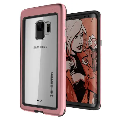 Ghostek Atomic Slim Skal till Samsung Galaxy S9 - Rose Gold