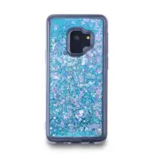 Glitter Skal till Samsung Galaxy S9 - Blå