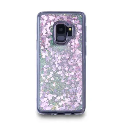 Glitter Skal till Samsung Galaxy S9 - Rosa