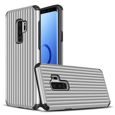 Hybrid Armor Skal till Samsung Galaxy S9 - Silver